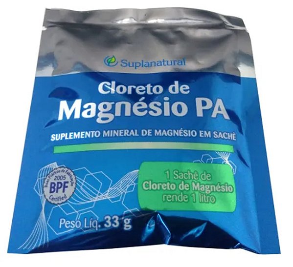 CLORETO DE MAGNESIO PA 33G SUPLAN
