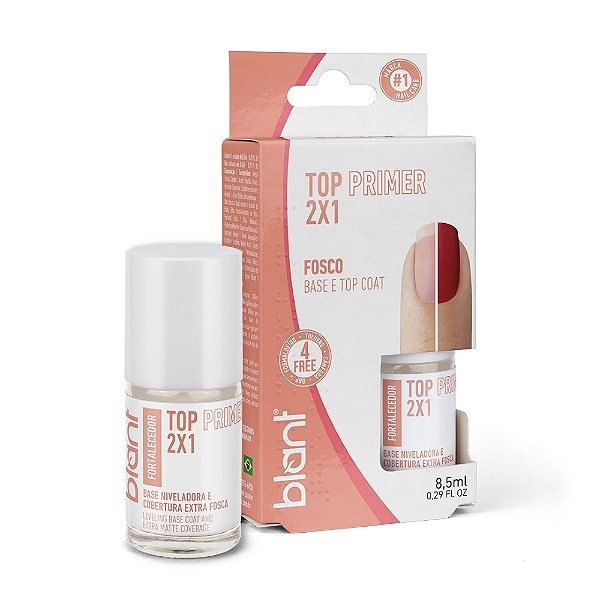 BASE TOP COAT FOSCO TOP  PRIMER 2X1  8,5ML