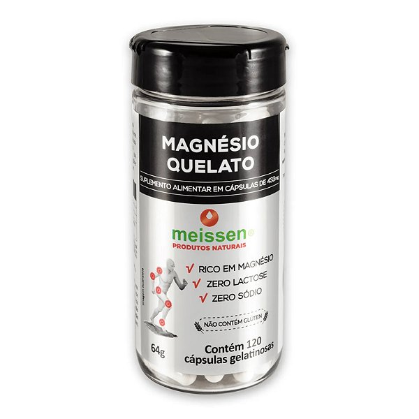 MAGNESIO QUELATO  433MG 60CPS MEISSEN