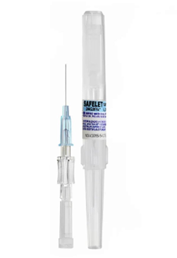 CATETER INTRAVENOSO  22G SAFELET