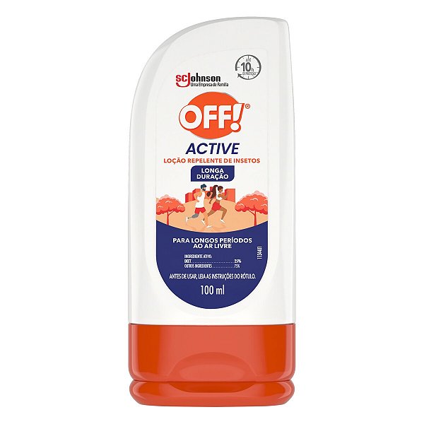 REPELENTE LOÇÃO OFF ACTIVE 100ML