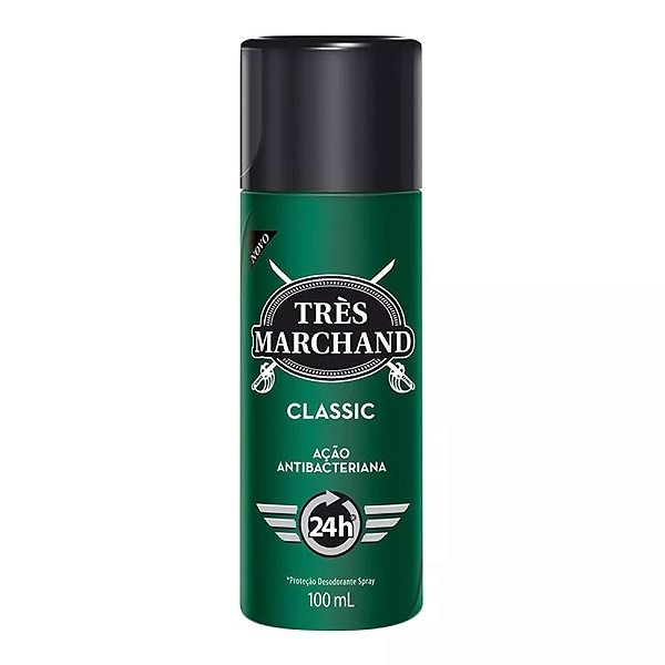DESODORANTE TRES MARCHAND SPRAY CLASSIC 100ML