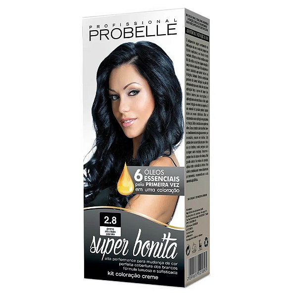 TINTURA PROBELLE  SUPER BONITA 2.8 PRETO AZULADO