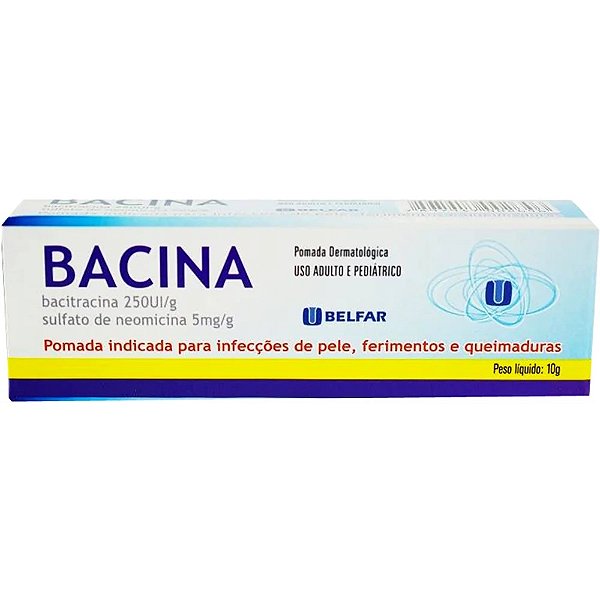 BACINA PDA DERMATOLOGICA 10g