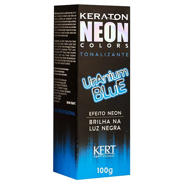 TONALIZANTE KERATON NEON COLORS URANIUM BLUE 100GR