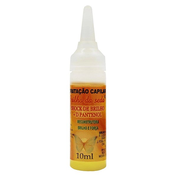 VITAMINA CAPILAR VITAWAY BRILHO DA SEDA 10ML SHOCK DE BRILHO+DPAN