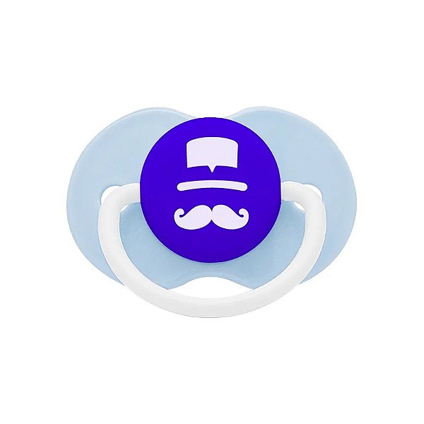 CHUPETA LOLLY MUNDO BITA ORTODONTICA SILICONE  AZUL TAM:2 REF:4815