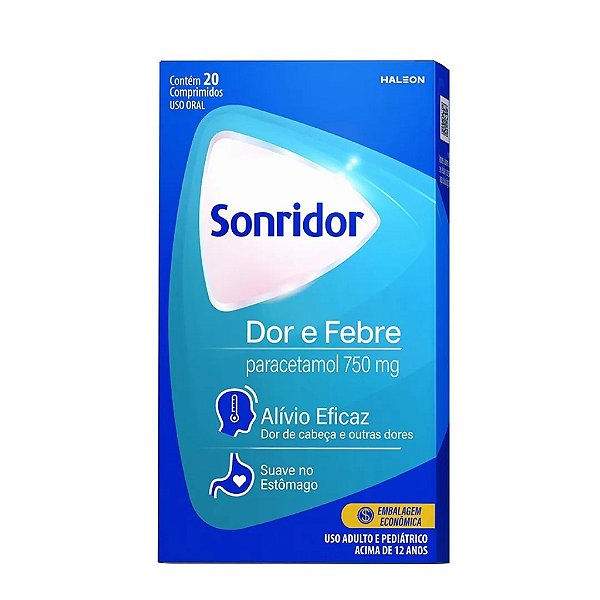 SONRIDOR DOR E FEBRE 20CPR