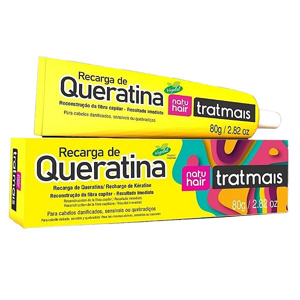 NATUHAIR RECARGA DE QUERATINA 80G TRATMAIS