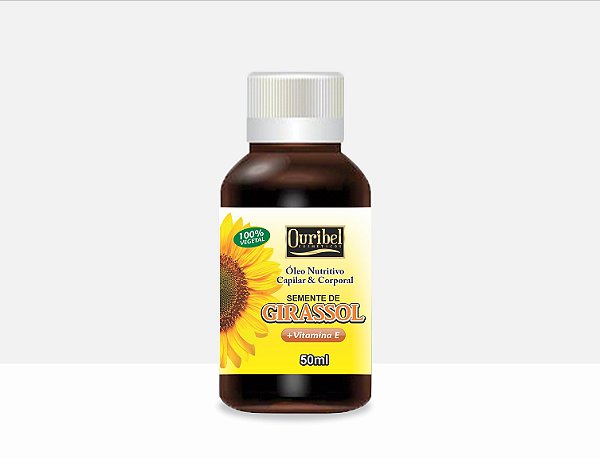OLEO DE SEMENTE DE GIRASSOL OURIBEL CAPILAR E CORPORAL 50ML