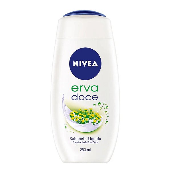 SABONETE LIQUIDO NIVEA ERVA DOCE 250ML
