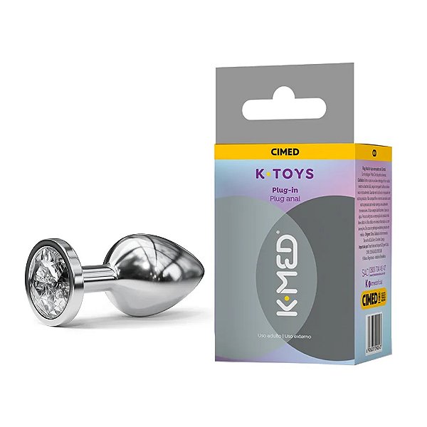 Plug Anal K-Med Sex Toy K-Toys Plug-In Cimed 1un