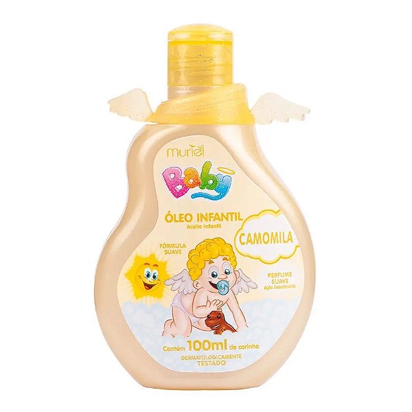 OLEO INFANTIL MURIEL BABY MENINA CAMOMILA 100ML