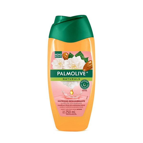SABONETE LIQUIDO PALMOLIVE CAMELIA E ÓLEO DE AMENDOAS 250ML