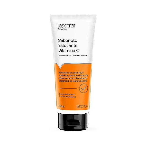 Sabonete Facial Esfoliante Enzimático 80ml Labotrat