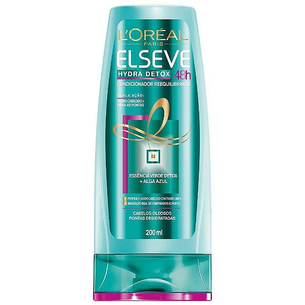 CONDICIONADOR ELSEVE HYDRA DETOX 200ML