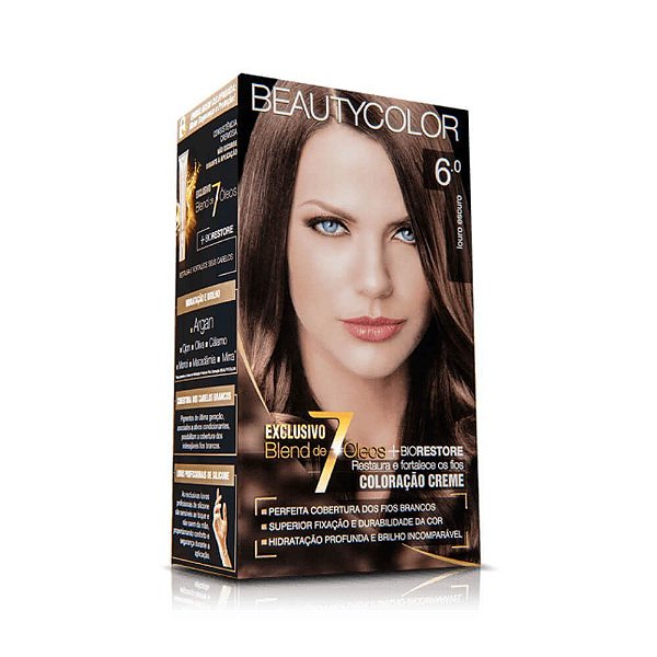 TINTURA BEAUTY COLOR 6.88  LOURO ESCURO TABACO