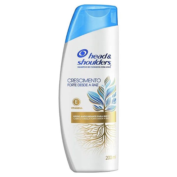 SHAMPOO ANTICASPA HEAD&SHOULDERS CRESCIMENTO FORTE DESDE A RAIZ 200ML