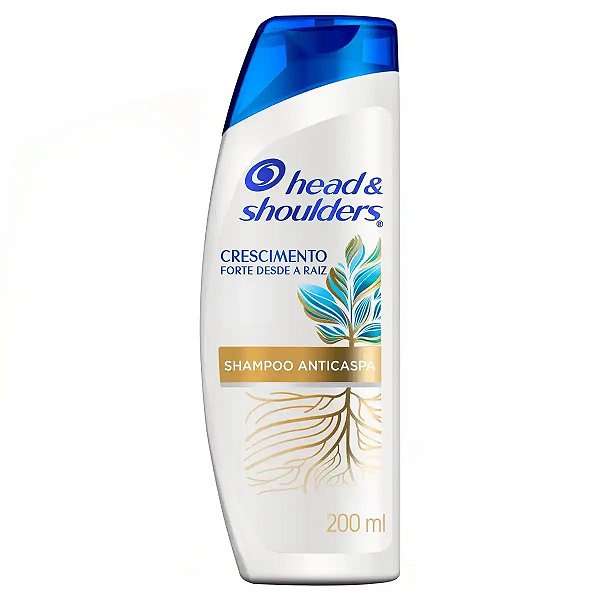 SHAMPOO ANTICASPA HEAD&SHOULDERS CRESCIMENTO FORTE DESDE A RAIZ 200ML