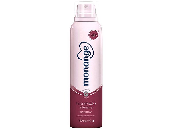 DESODORANTE MONANGE AEROSOL HIDRATACAO INTENSIVA 150ML