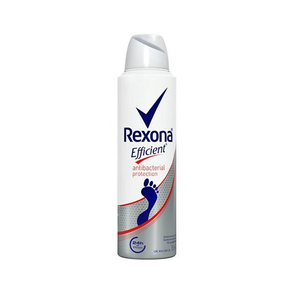 DESODORANTE REXONA AEROSOL EFFICIENT PES ANTBACTERIAL 153ML