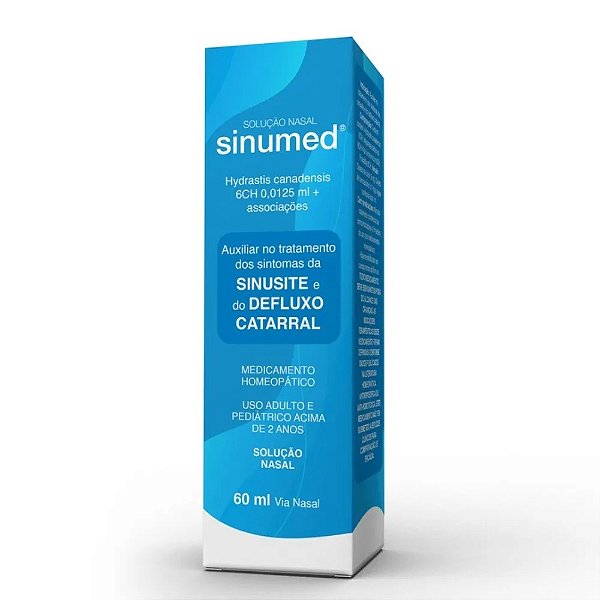 SINUMED  SOLUCAO NASAL 60ML ( SINUSITE E DEFLUXO CATARRAL )