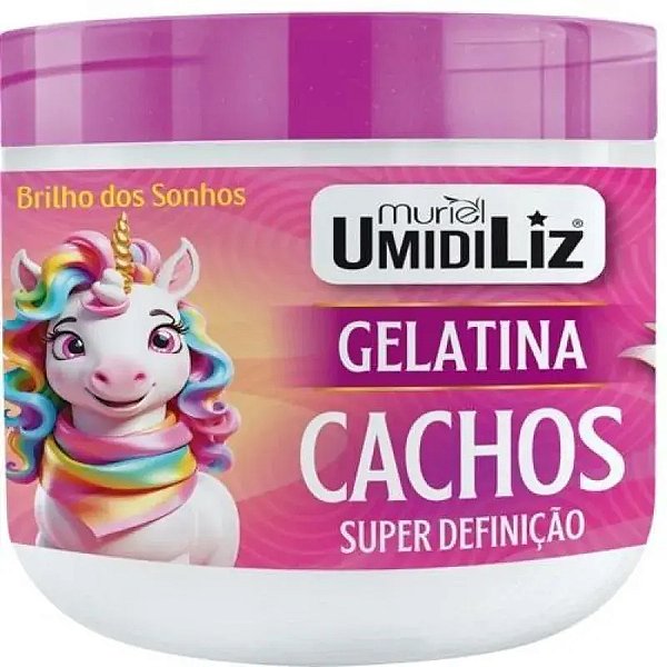 GELATINA SUPER DEFINICAO CACHOS BUBBLE GUM COND 500G