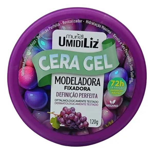 CERAGEL MODELADORA FIX ADORA UMIDILIZ UVA 120G