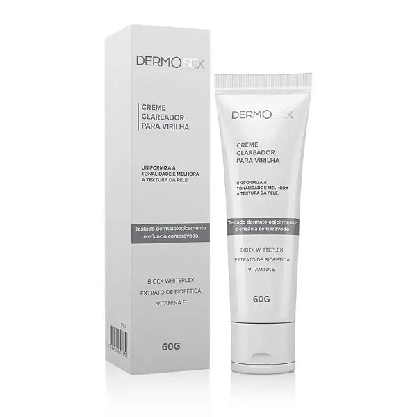 DERMOSEX CREME CLAREADOR PARA VIRILHA 60G