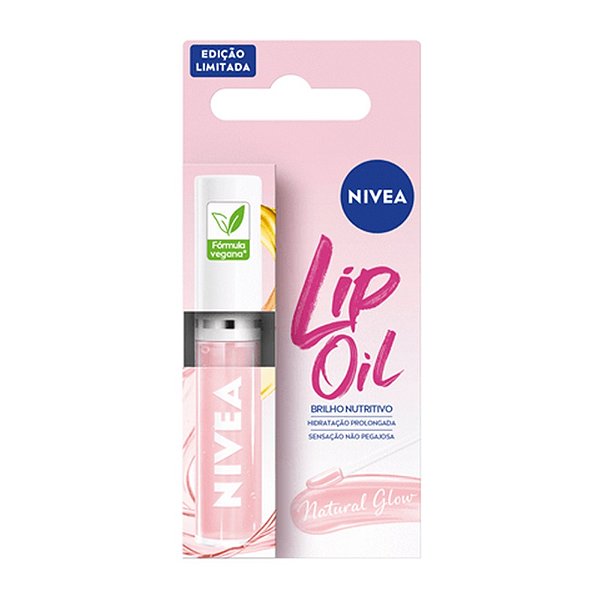 PROTETOR LABIAL NIVEA LIP OIL NATURAL GLOW 5,5ML