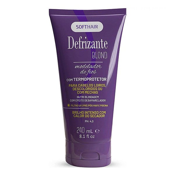 DEFRIZANTE SOFTHAIR COM TERMOPROTETOR 240ML