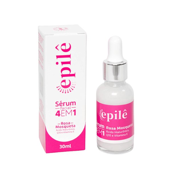 SERUM FACIAL EPILE ROSA MOSQUETA 4 EM 1 30ML