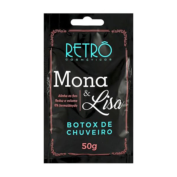 BOTOX DE CHUVEIRO FELPS 50G RETRO MONA LISA SACHÊ