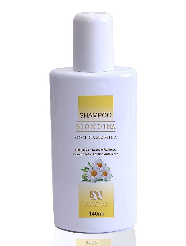 SHAMPOO ANACONDA BIONDINA COM CAMOMILA 140ML
