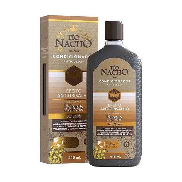 CONDICIONADOR TIO NACHO ANTIGRISALHOS 415ML HENNA EGIPICIA