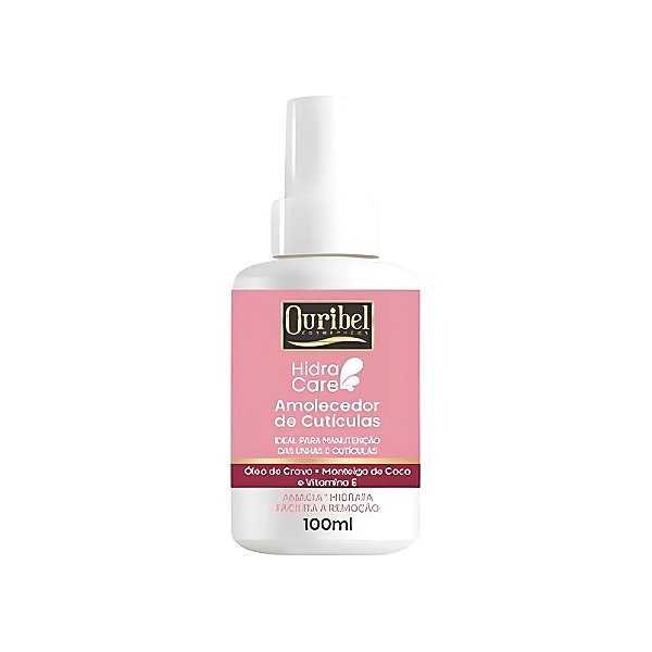 AMOLECEDOR DE CUTICULAS OURIBEL  HIDRA CARE CRAVO + COCO E VITAMINA E 100ML