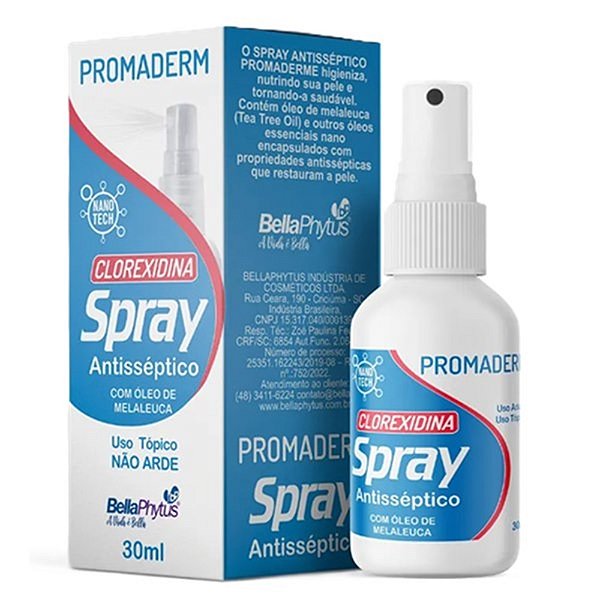 PROMADERM CLOREXIDINA SPRAY 30ML BELLAPHYTUS