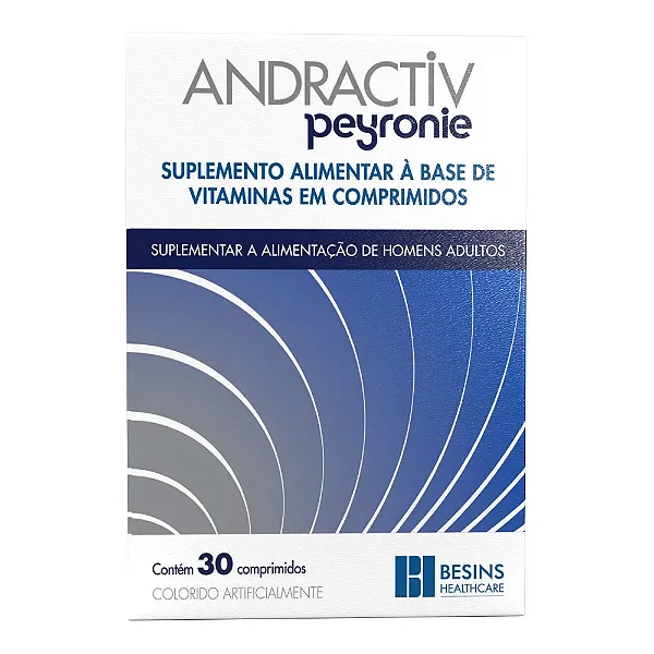 Andractiv Peyronie Suplemento Alimentar 30cpr
