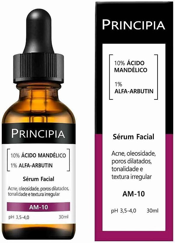 SERUM FACIAL PRINCIPIA AM-10  acido mandelico +Alfa aRBUTIN AM-10