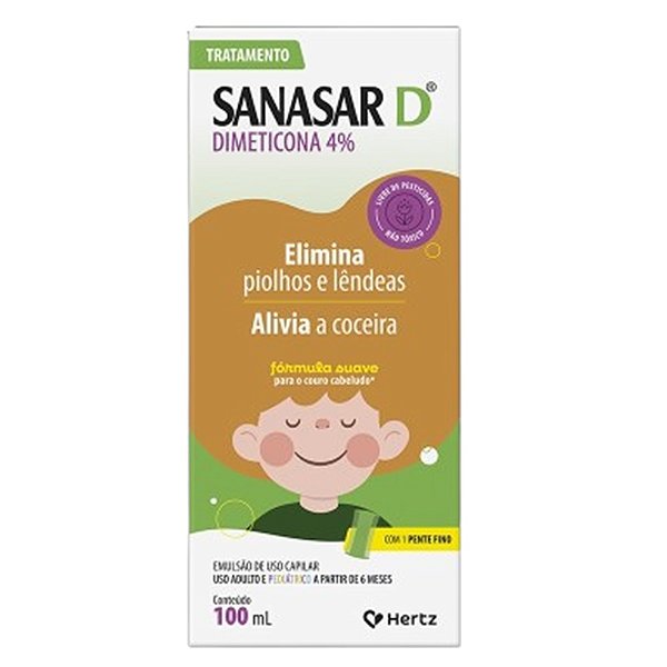 SANASAR D EMULSAO CAPILAR 100ML