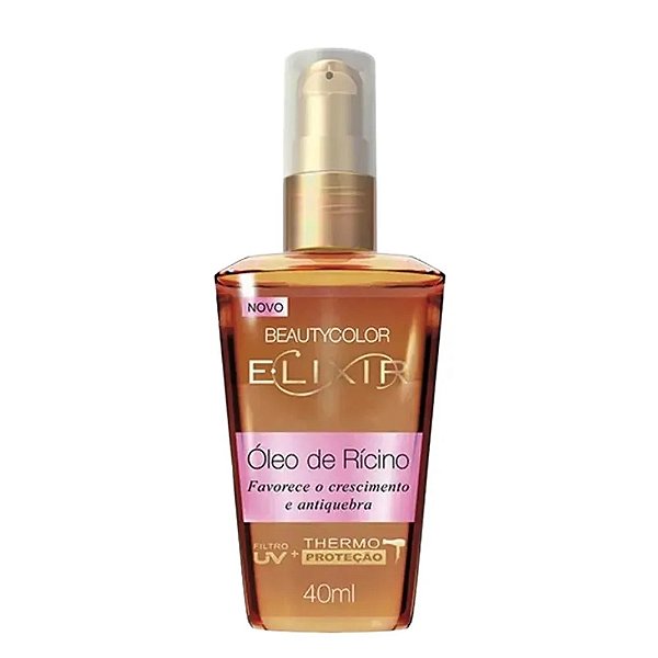 OLEO CAPILAR BEAUTY COLOR 40ML ELIXIR OLEO  DE RICINO