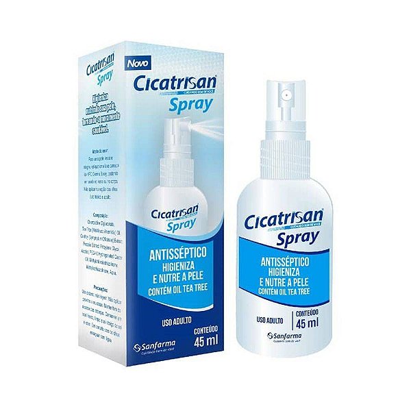 CICATRISAN SPRAY OIL TEA TREE 45ML SANFARMA