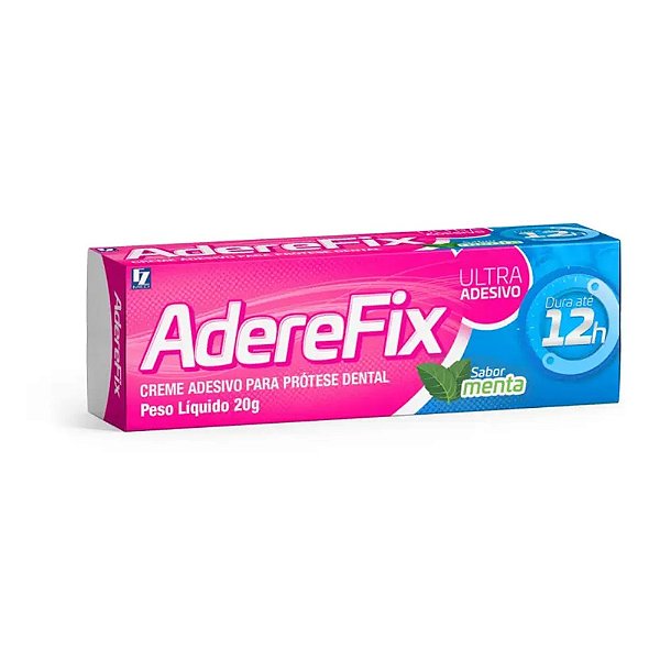 ADEREFIX CREME FIXADOR DE PROTESE DENTARIA MENTA  20G