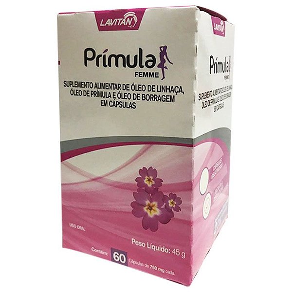 LAVITAN PRIMULA FEMME 60CAPS CIMED