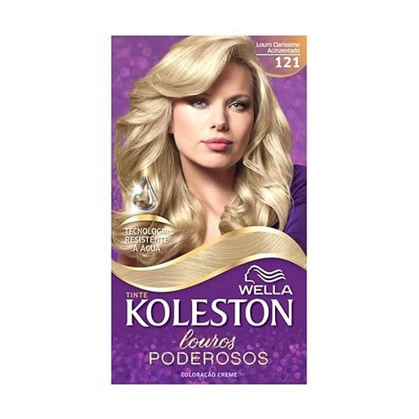 TINTURA KOLESTON 121 LOURO CLARISSIMO ACINZENTADO ESPECIAL