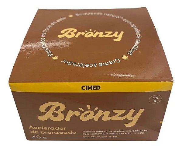 ACELERADOR DE BRONZEADO  BRONZY 60G