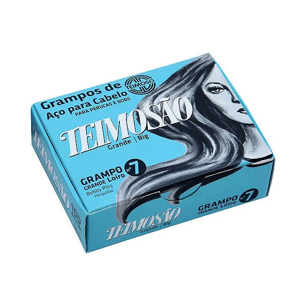 Grampo Teimoso Número 7 Louro 100 Unidades