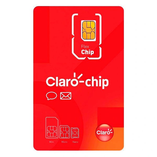 CHIP CELULAR CLARO