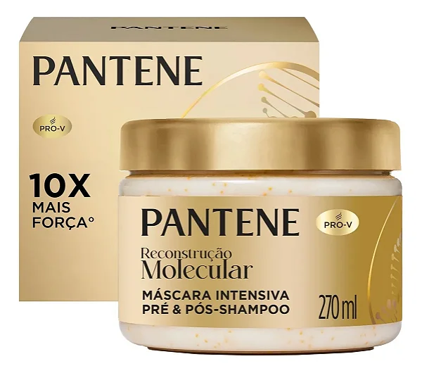 MASCARA INTENSIVA PANTENE TRATAMENTO RECONSTRUCAO MOLECULAR 270ML