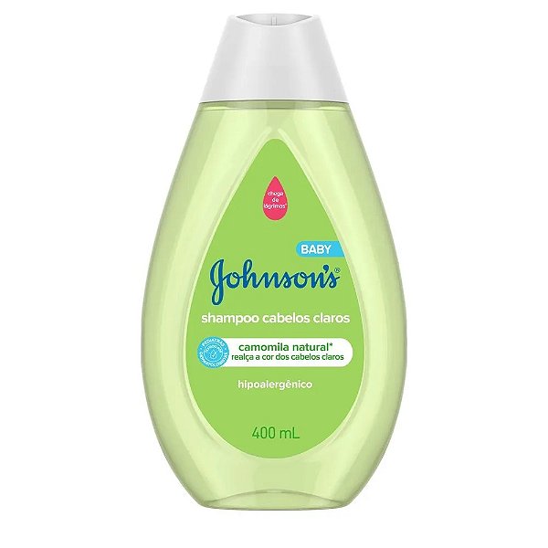 SHAMPOO JOHNSON BABY 400ML CABELOS CLAROS